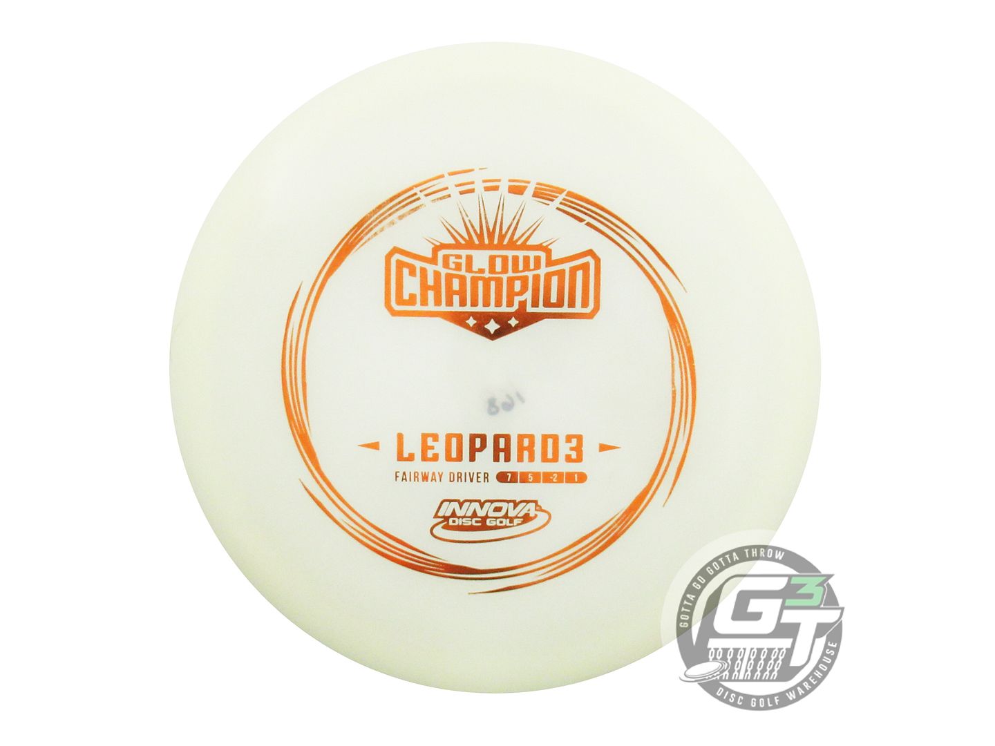 USED Innova Champion Glow Leopard3 168g Copper Foil Fairway Driver Golf Disc