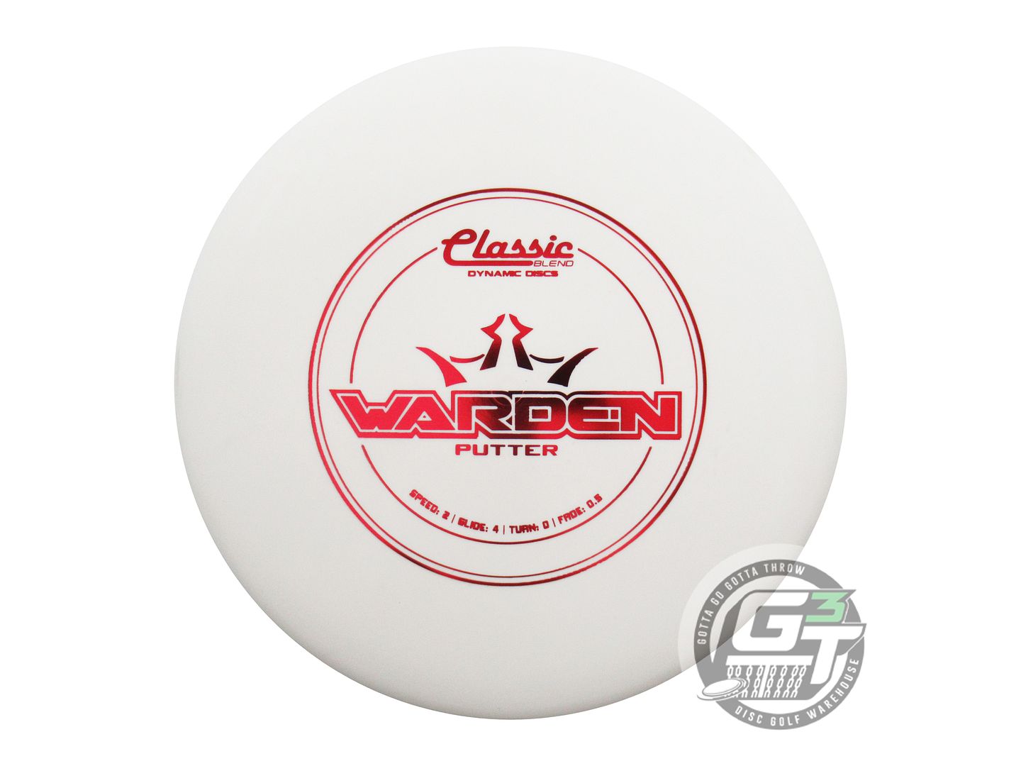 Dynamic Discs Classic Blend Warden Putter Golf Disc (Individually Listed)