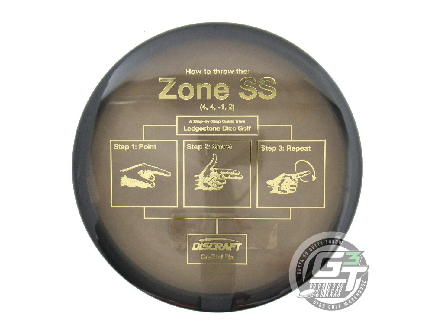 Discraft Limited Edition 2026 Ledgestone Open CryZtal Z FLX Zone SS Putter Golf Disc (Individually Listed)