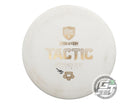 USED DiscMania EXO Hard Tactic 173g White Gold Foil Putter Golf Disc
