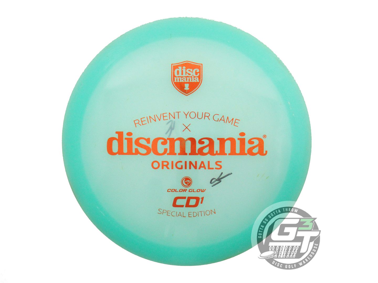 USED DiscMania [SE] Glow C-Line CD1 174g Seafoam Distance Driver Golf Disc