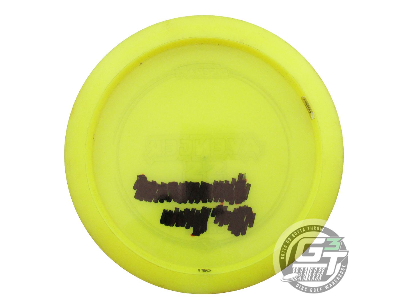 USED Discraft Z Avenger SS 180g Yellow Pink Holo Foil Distance Driver Golf Disc