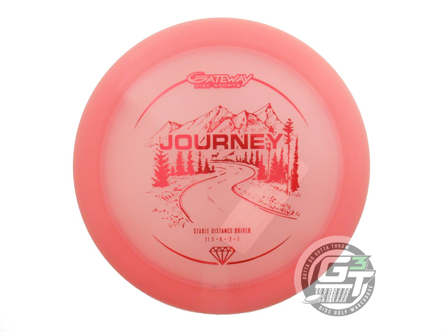 Gateway Diamond Journey Distance Driver Golf Disc (Individually Listed)