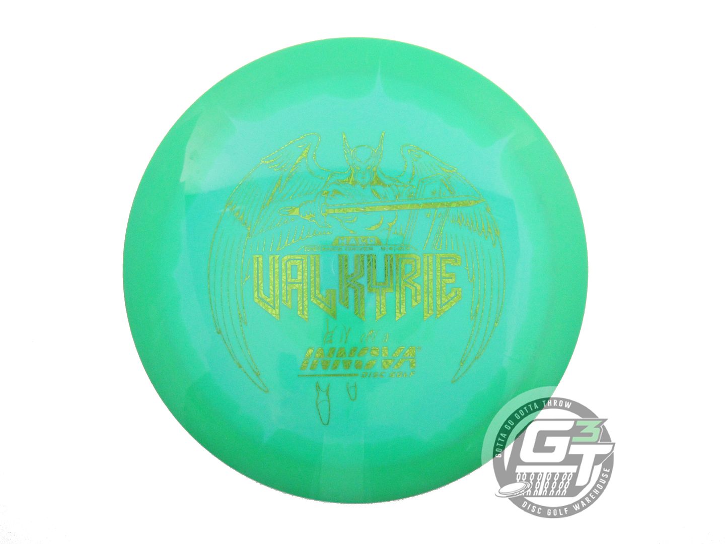 USED Innova Halo Star Valkyrie 168g Green-Seafoam Distance Driver Golf Disc