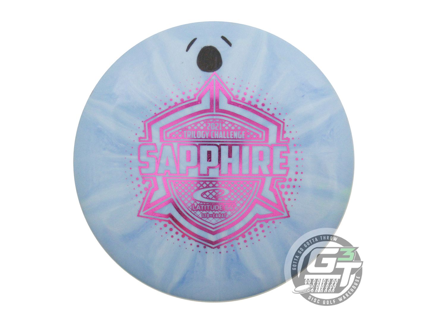USED Latitude 64 [TRILOGY CHALLENGE] Gold Burst Sapphire 170g Blue Driver Disc