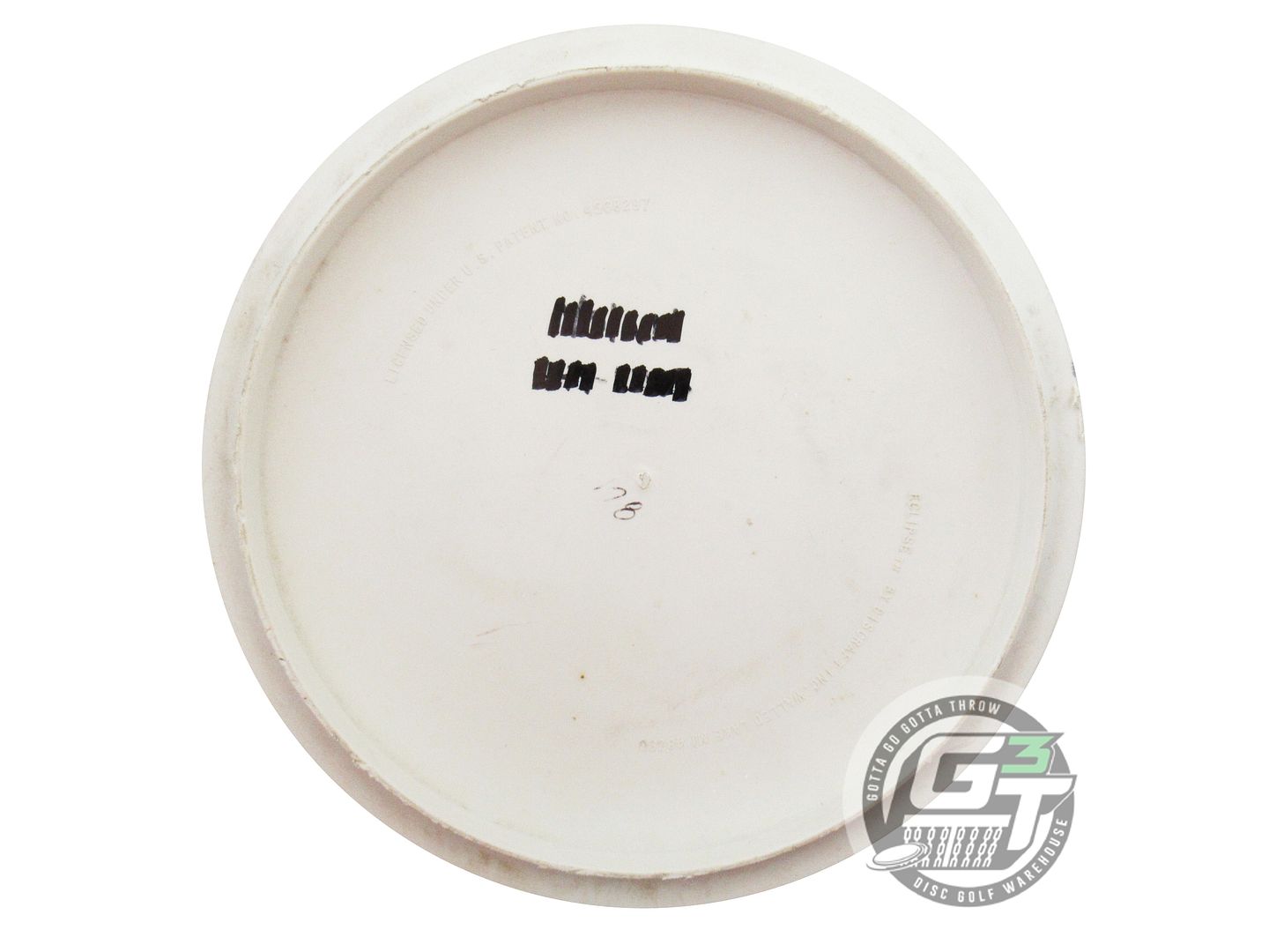 USED Discraft Pro D Eclipse 178g White Green Foil Fairway Driver Golf Disc