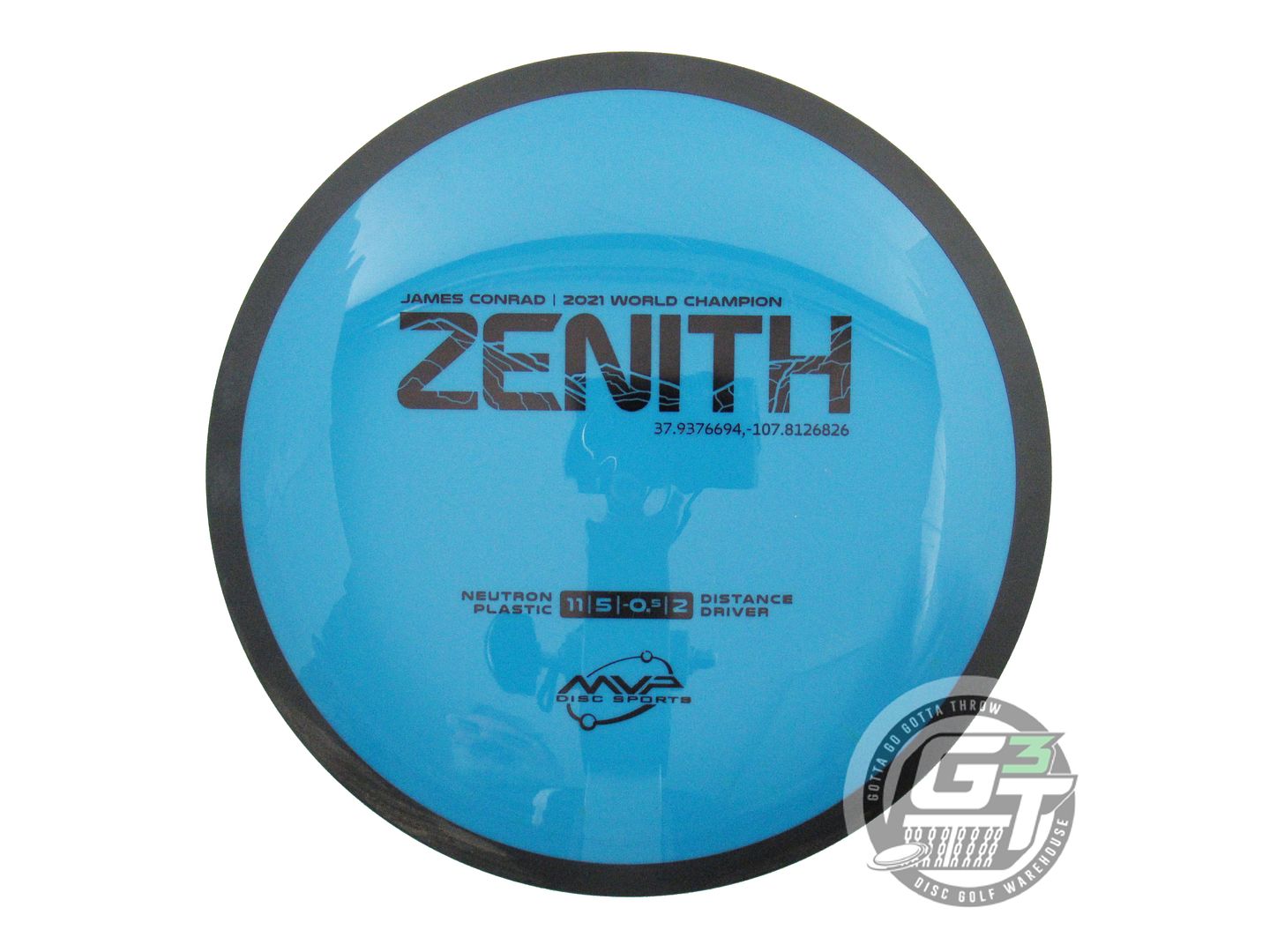 USED MVP Disc Sports Classic Neutron Zenith 168g Teal Fairway Driver Golf Disc