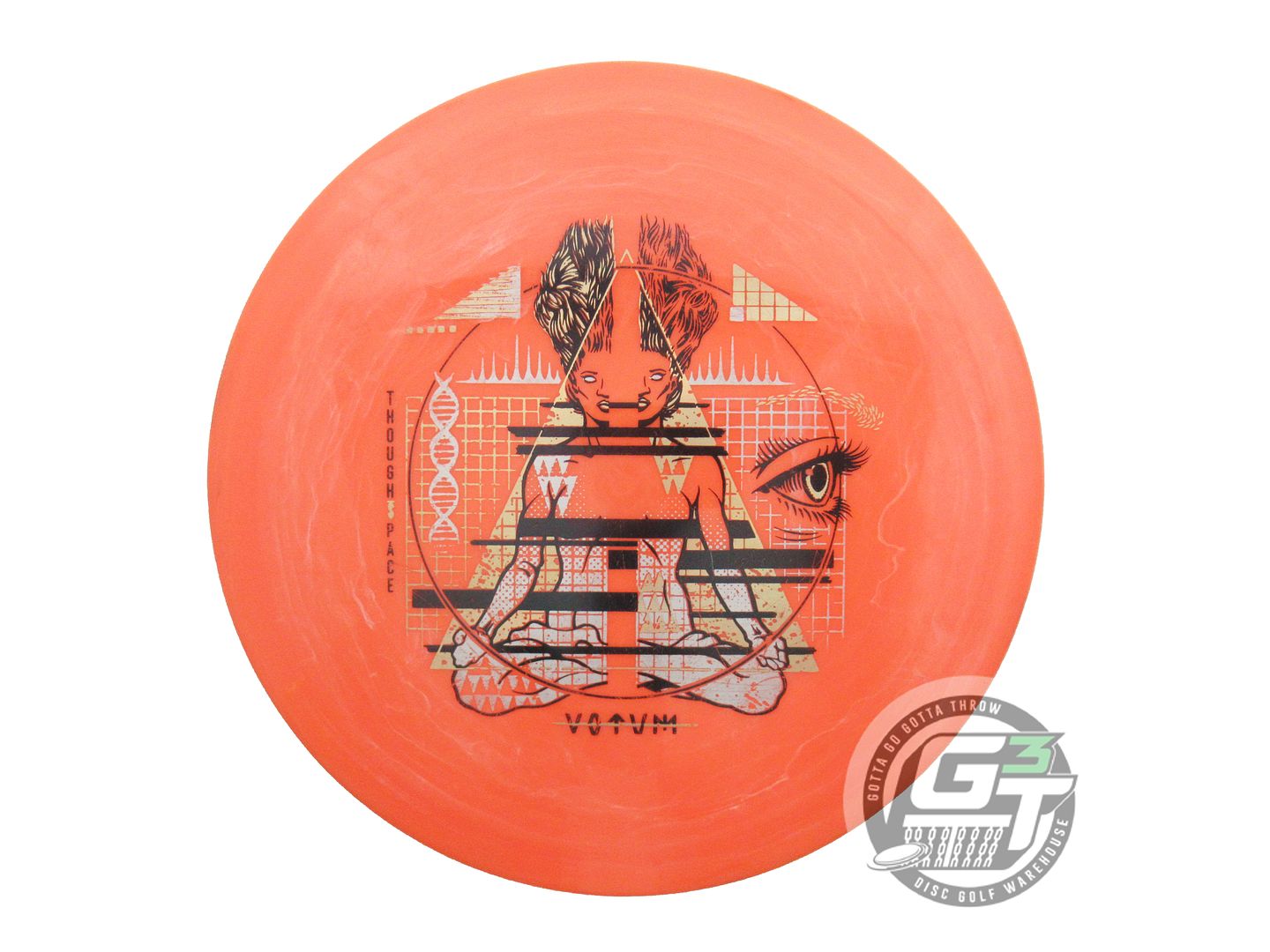 USED Thought Space Aura Votum 175g Orange Fairway Driver Golf Disc