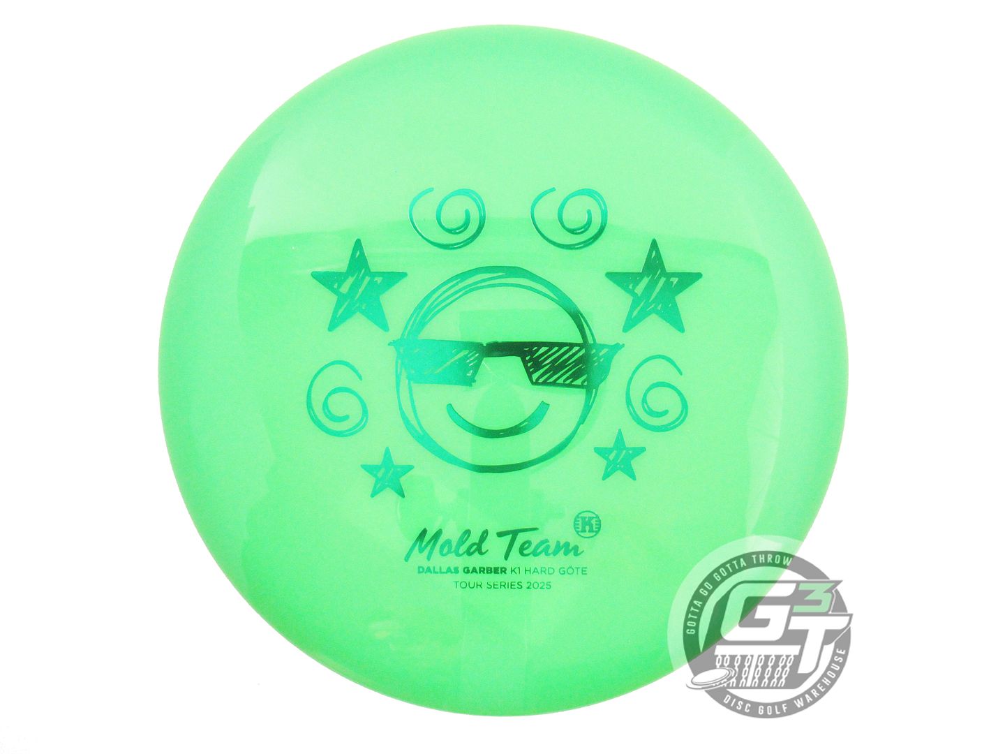 Kastaplast Limited Edition 2025 Team Series Dallas Garber K1 Hard Gote Midrange Golf Disc (Individually Listed) - Gotta Go Gotta Throw