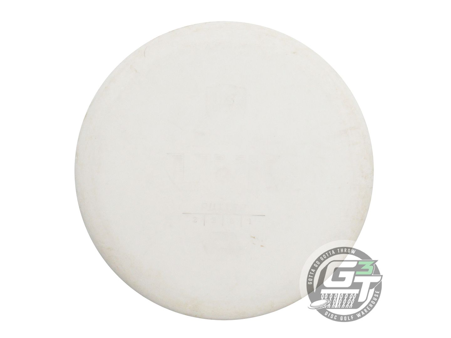 USED DiscMania EXO Hard Link 174g White Wiped Stamp Putter Golf Disc