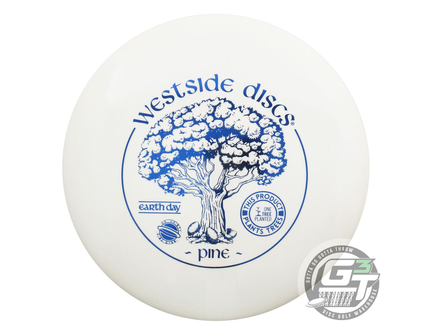 NOS Westside Discs Tournament Pine 177g White Blue Foil Midrange Golf Disc
