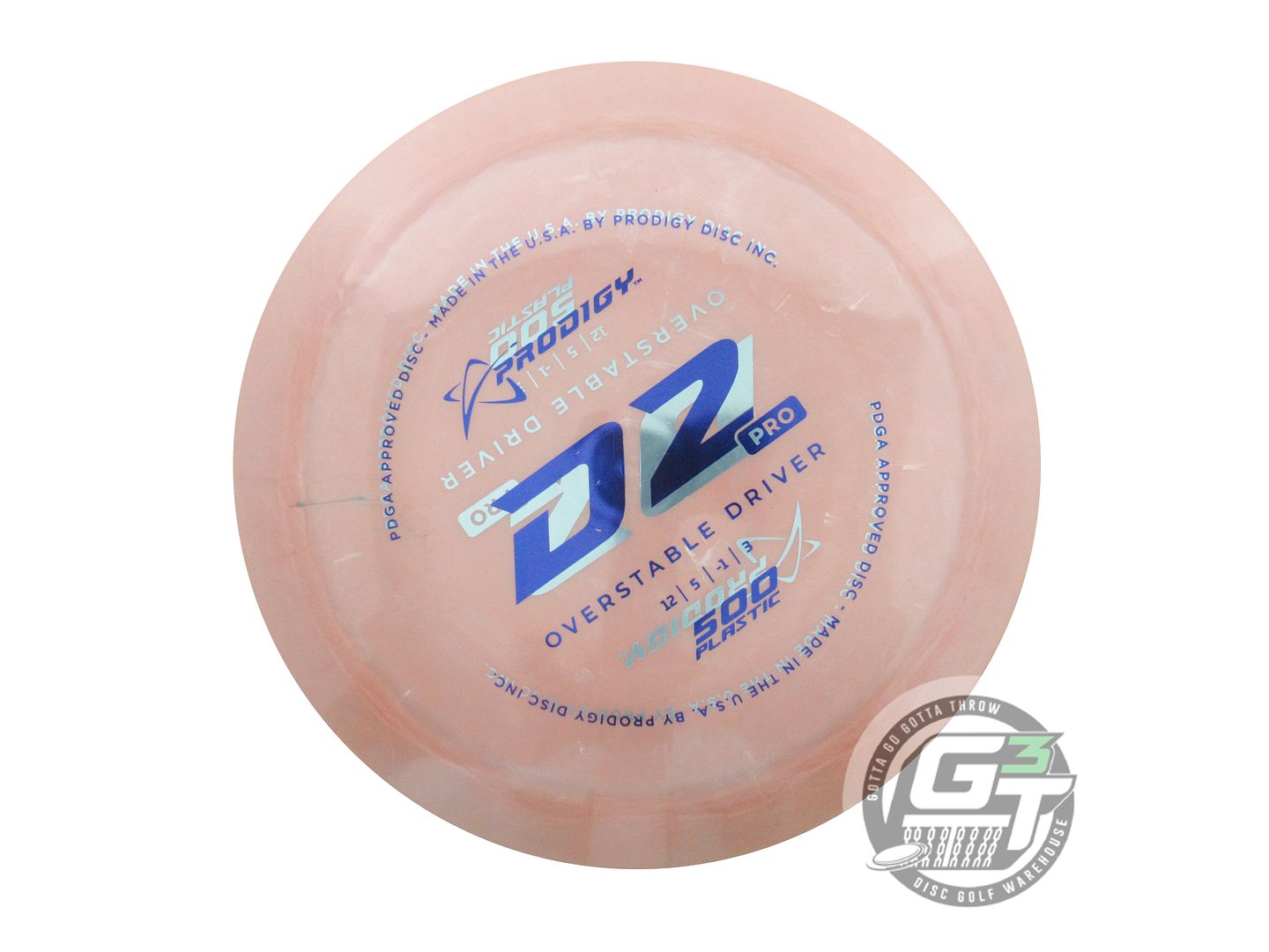 Prodigy Factory Second 500 Series D2 Pro Distance Driver Golf Disc (Individually Listed)