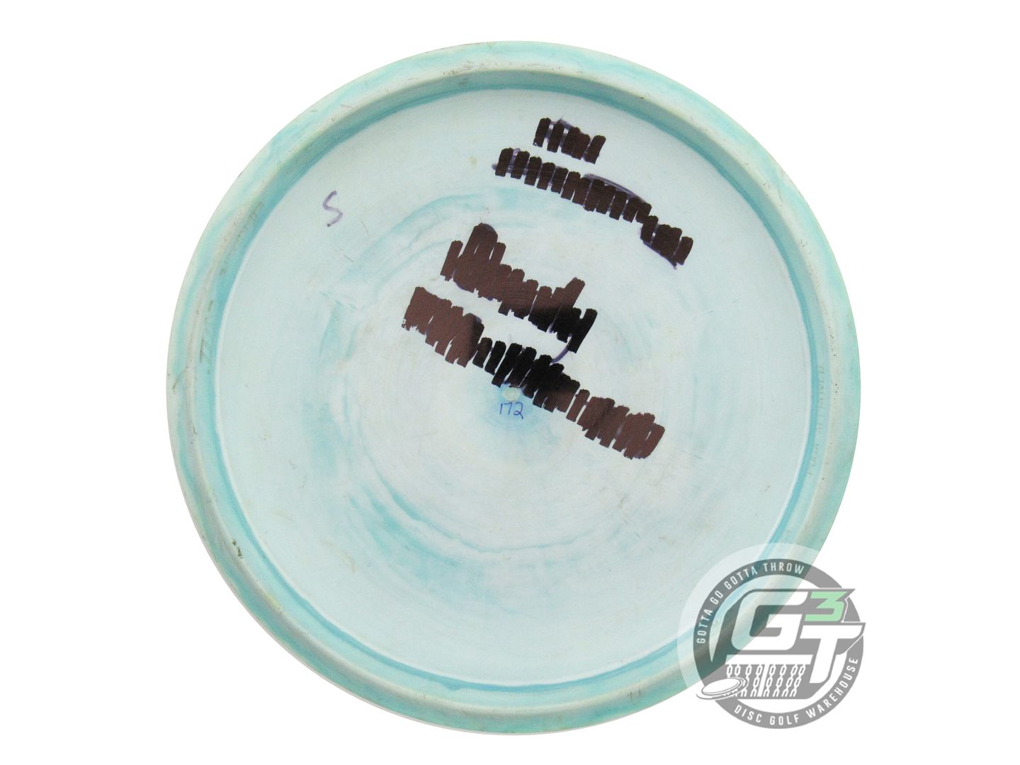 USED Discraft [McBETH] ESP Buzzz 172g Mint Blue Gold Glitter Foil Midrange Disc