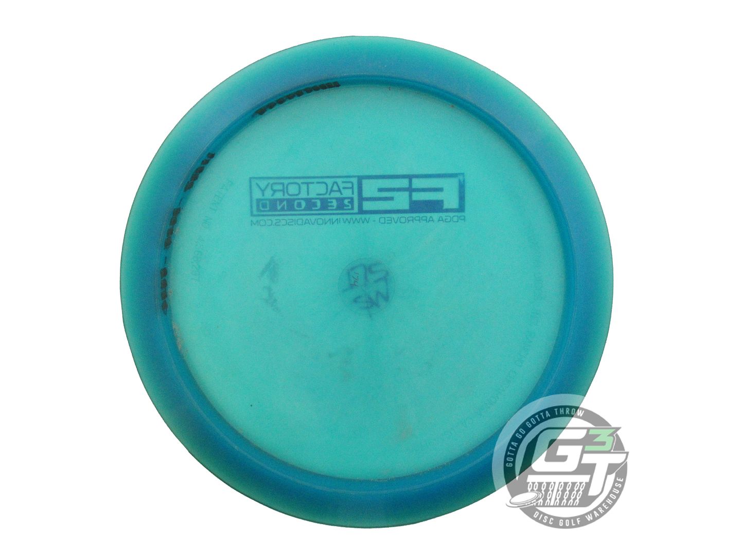 USED Innova X-OUT Champion Sidewinder 175g Blue Distance Driver Golf Disc