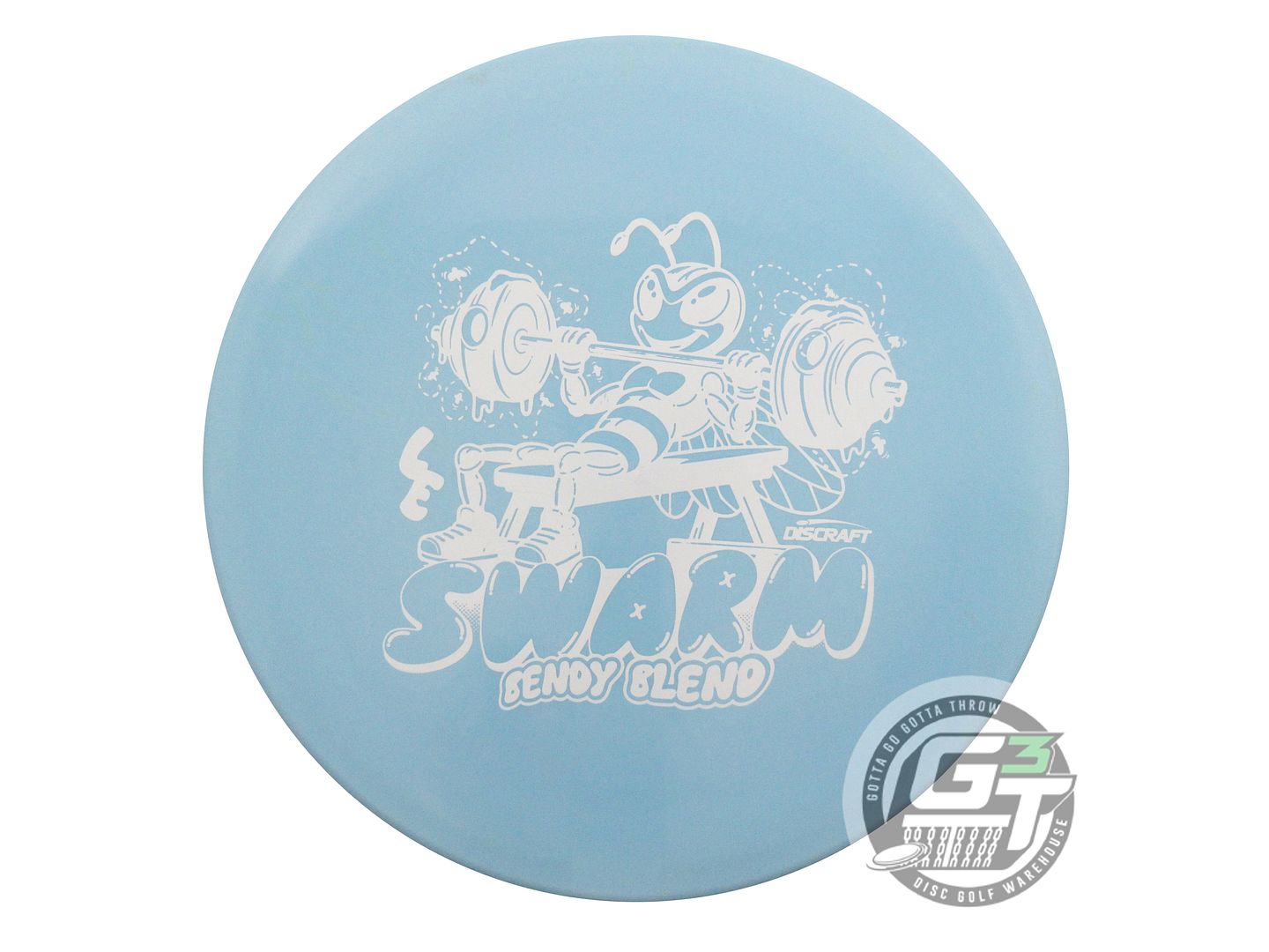 USED Discraft [LEDGESTONE] ESP Super FLX Swarm 176g Blue White Midrange Disc