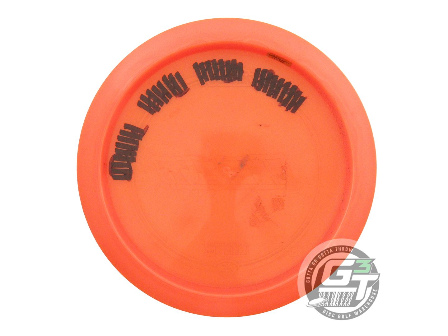 USED Discraft Z Heat 172g Orange Stripe Foil Distance Driver Golf Disc