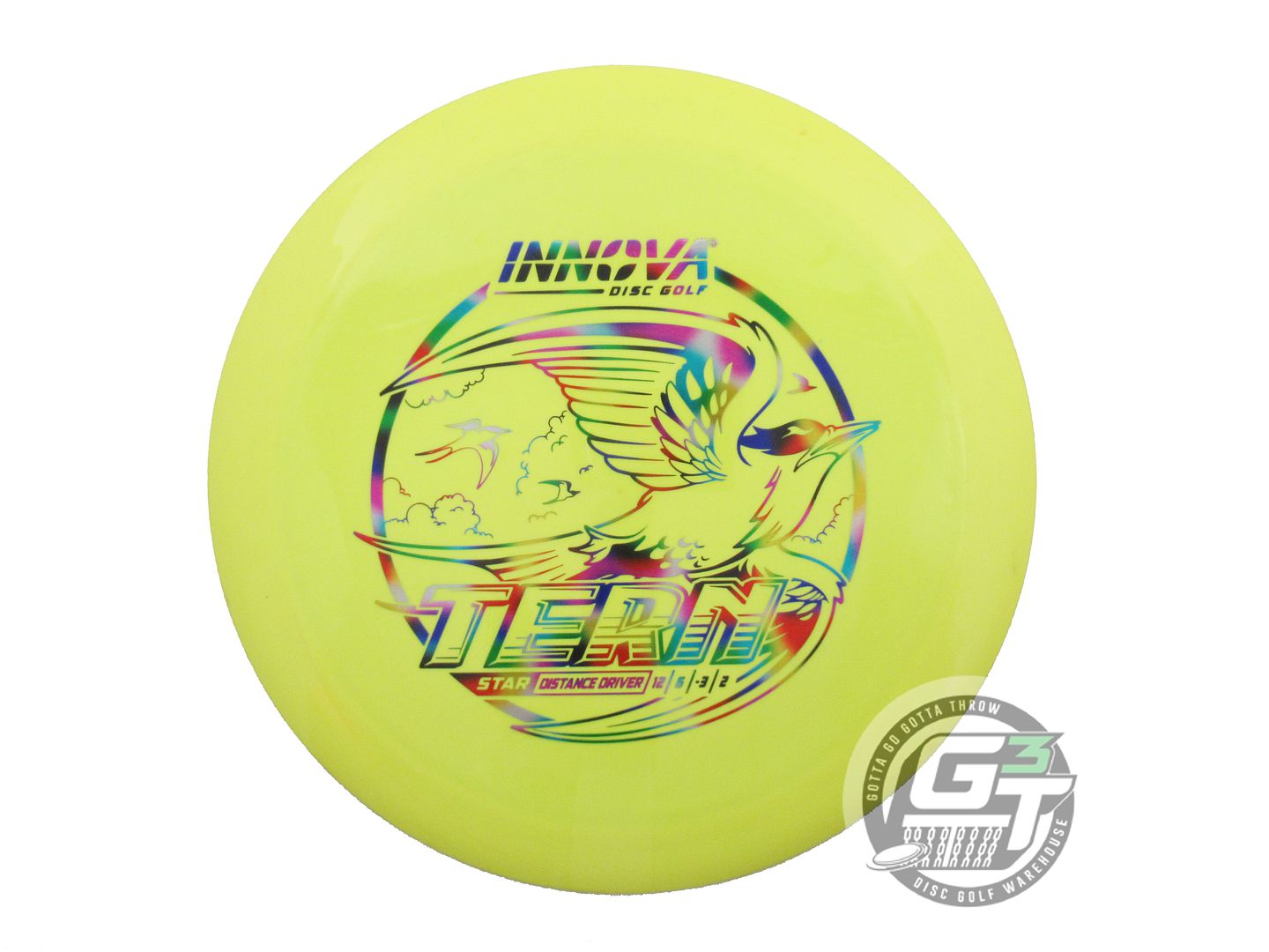 USED Innova Star Tern 171g Yellow Jellybean Foil Distance Driver Golf Disc