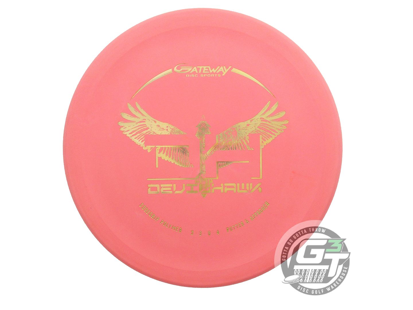 Gateway Sure Grip Soft Devil Hawk Putter Golf Disc (Individually Listed)
