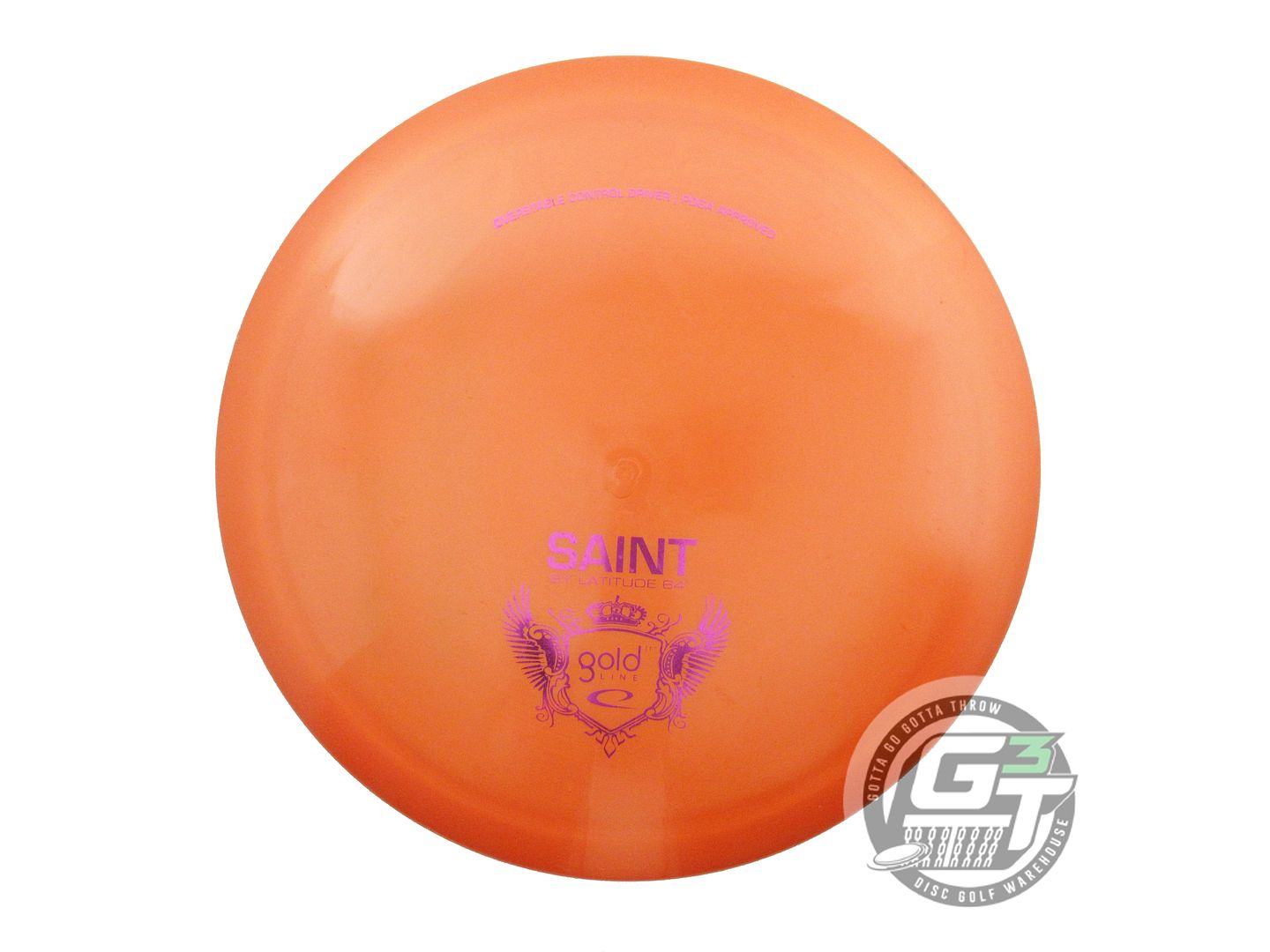 USED Latitude 64 Gold Saint 173g Orange Magenta Foil Fairway Driver Golf Disc