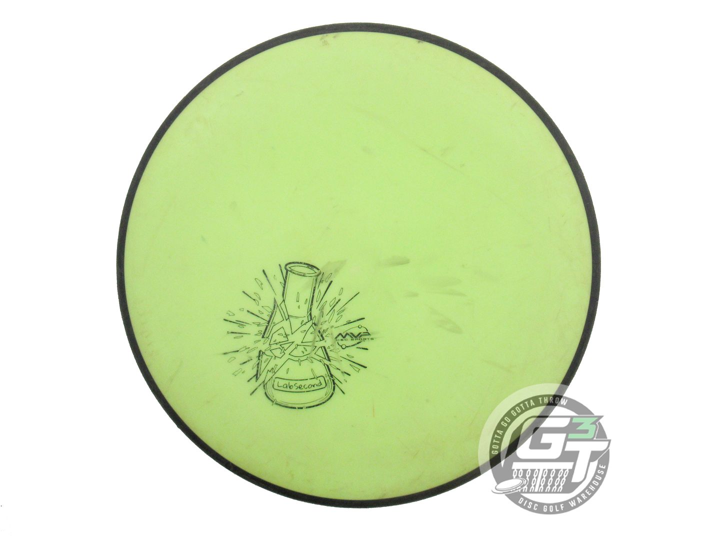 USED MVP Disc Sports X-OUT Fission Atom 172g Yellow Putter Golf Disc