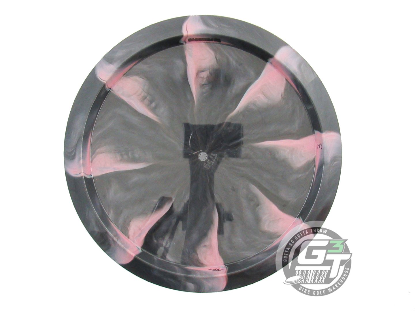 USED Mint Discs Swirly Apex Grackle 175g Black-Pink Fairway Driver Golf Disc