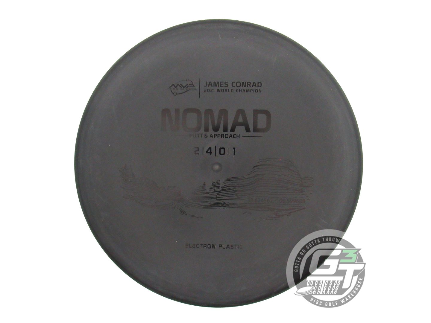 MVP Electron Nomad [James Conrad 1X] Putter Golf Disc (Individually Listed)
