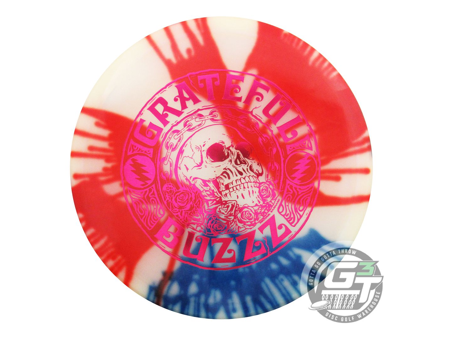 NOS Discraft [GRATEFUL DEAD] FlyDye Z Buzzz 178g Flag Midrange Disc