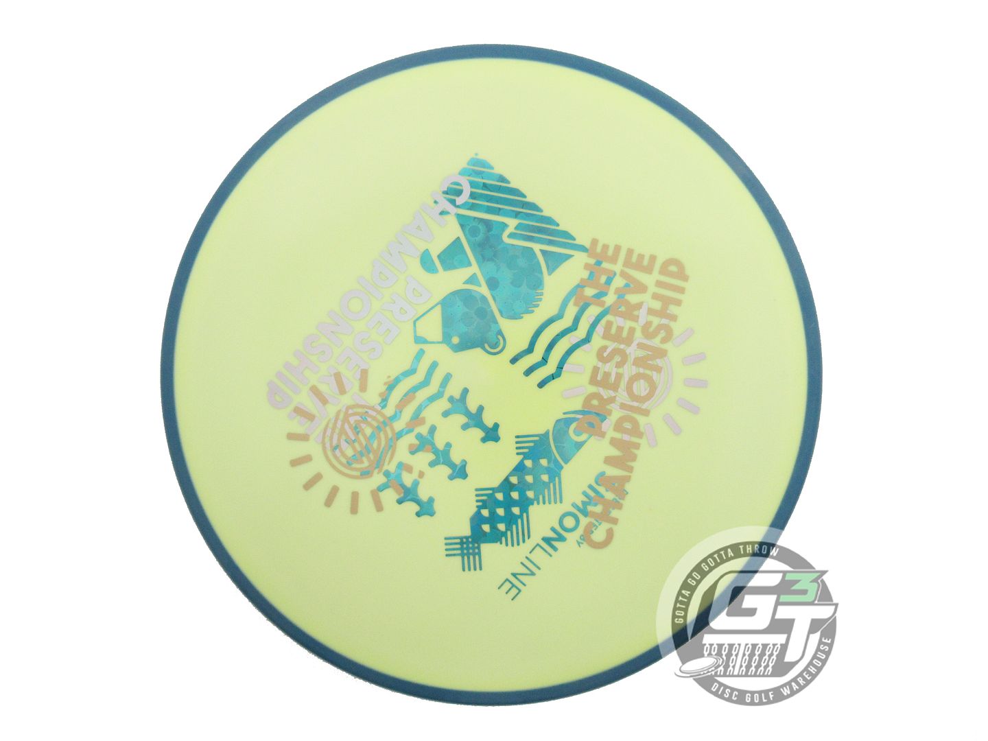 NOS Axiom Discs X-OUT [PRESERVE] Fission Balance 170g Yellow Midrange Golf Disc