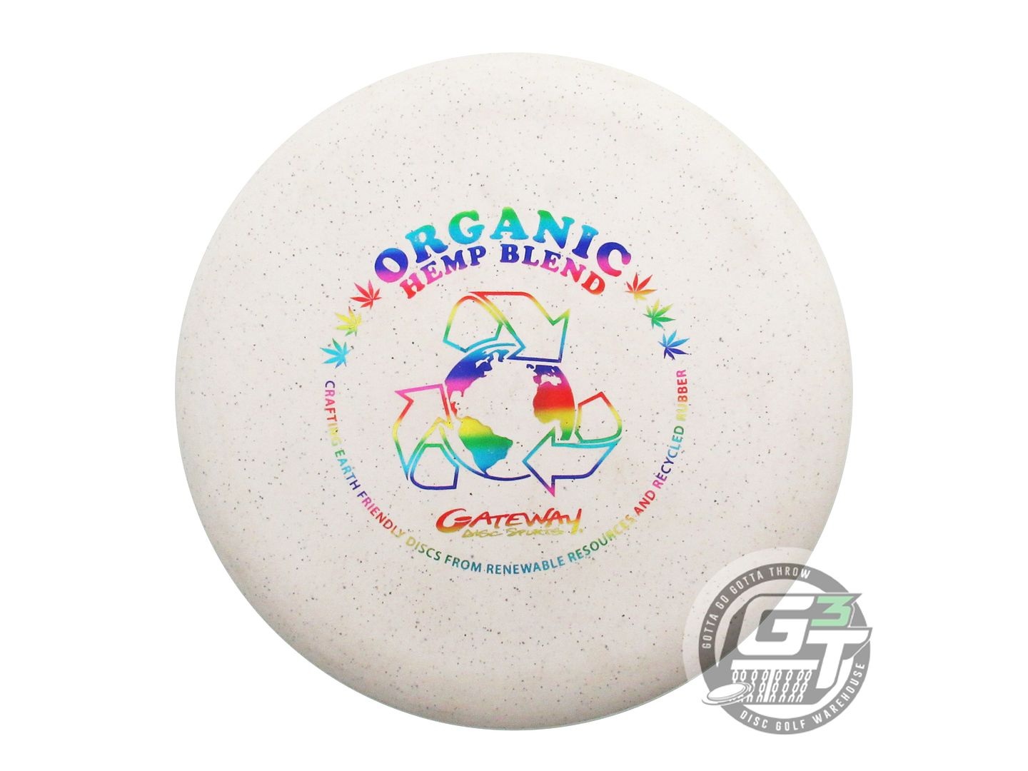 USED Gateway Hemp Blend SuperSoft Voodoo 176g White Rainbow Foil Putter Disc