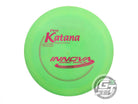 USED Innova Pro Katana 168g Lime Red Foil Distance Driver Golf Disc