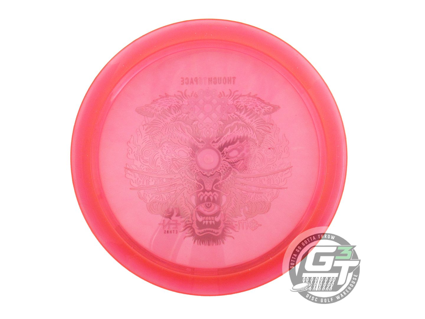 USED Thought Space Ethos Omen 166g Pink Fairway Driver Golf Disc