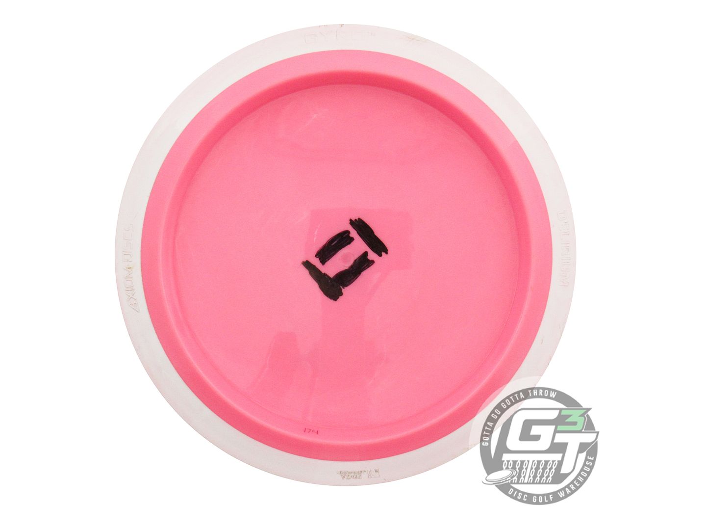 USED Axiom Discs Neutron Delirium 174g Pink White Rim Distance Driver Golf Disc