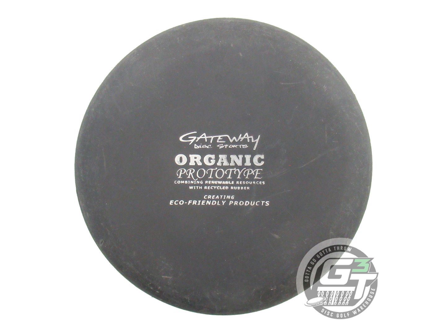 USED Gateway Organic PROTO Magic 170g Black Silver Foil Putter Golf Disc