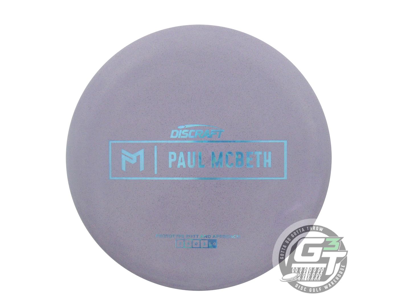 Discraft Limited Edition Prototype Paul McBeth Signature Rubber Blend Kratos Putter Golf Disc (Individually Listed)