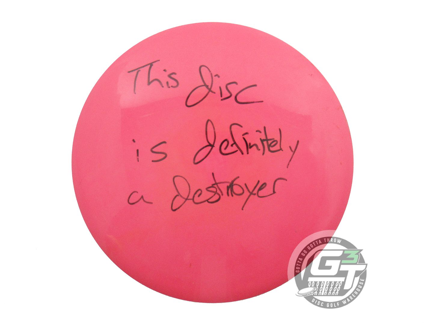 USED Innova X-OUT Star Destroyer 176g Pink Distance Driver Golf Disc