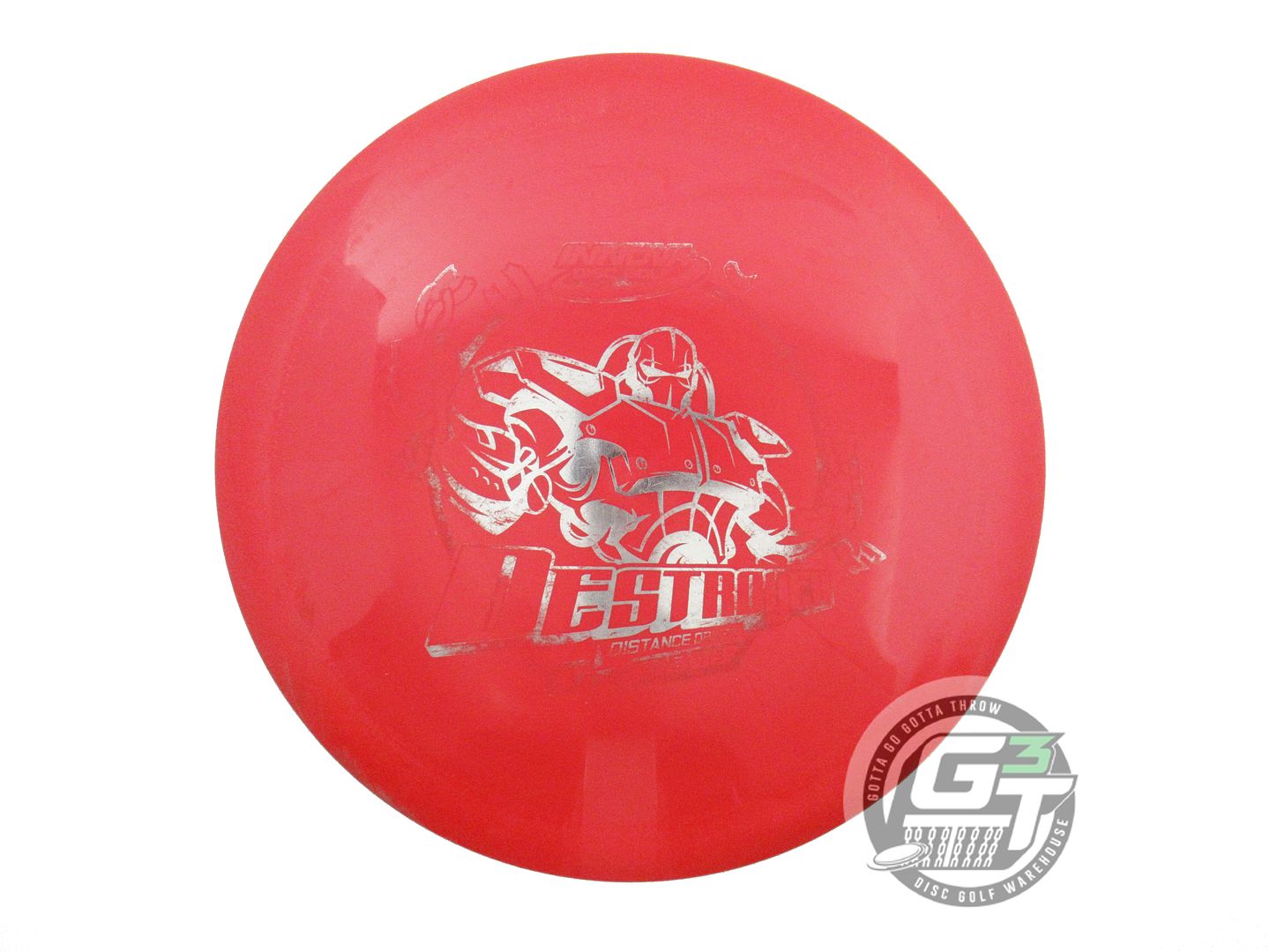 USED Innova GStar Destroyer 168g Red Silver Foil Distance Driver Golf Disc