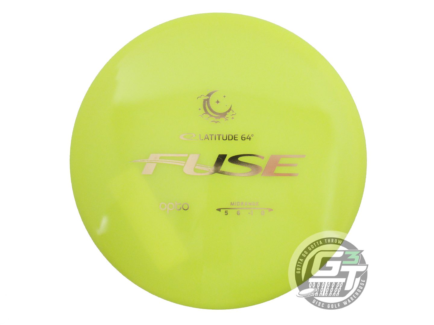 Latitude 64 Moonshine Glow Opto Fuse Midrange Golf Disc (Individually Listed)