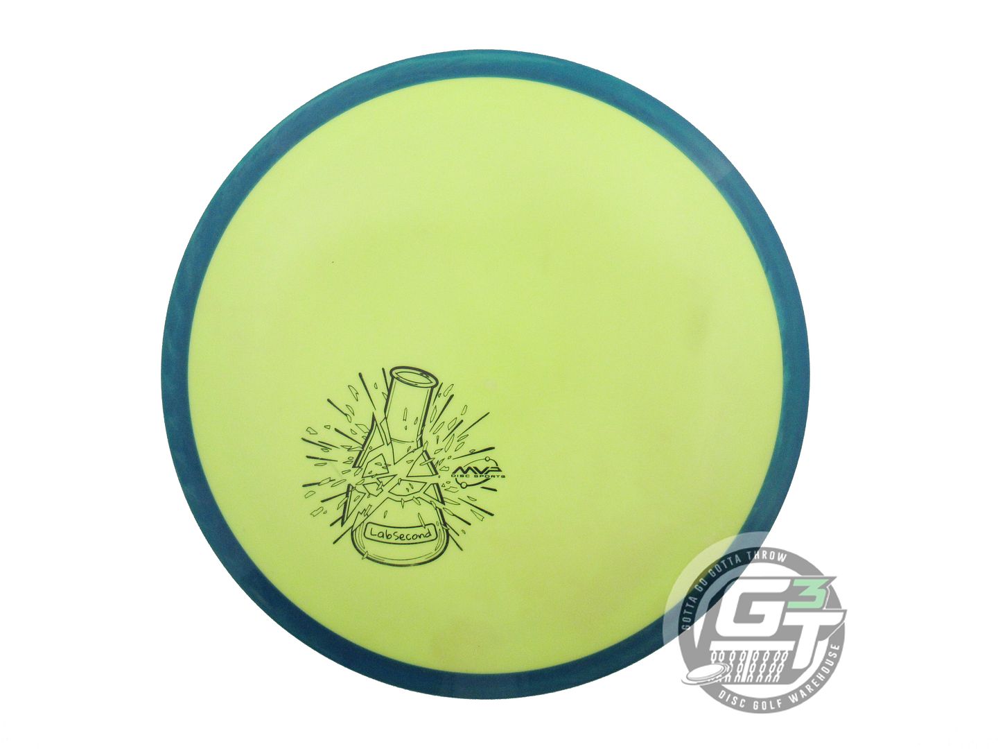 USED Axiom Discs X-OUT Fission Time Lapse 161g Yellow Blue Rim Driver Golf Disc