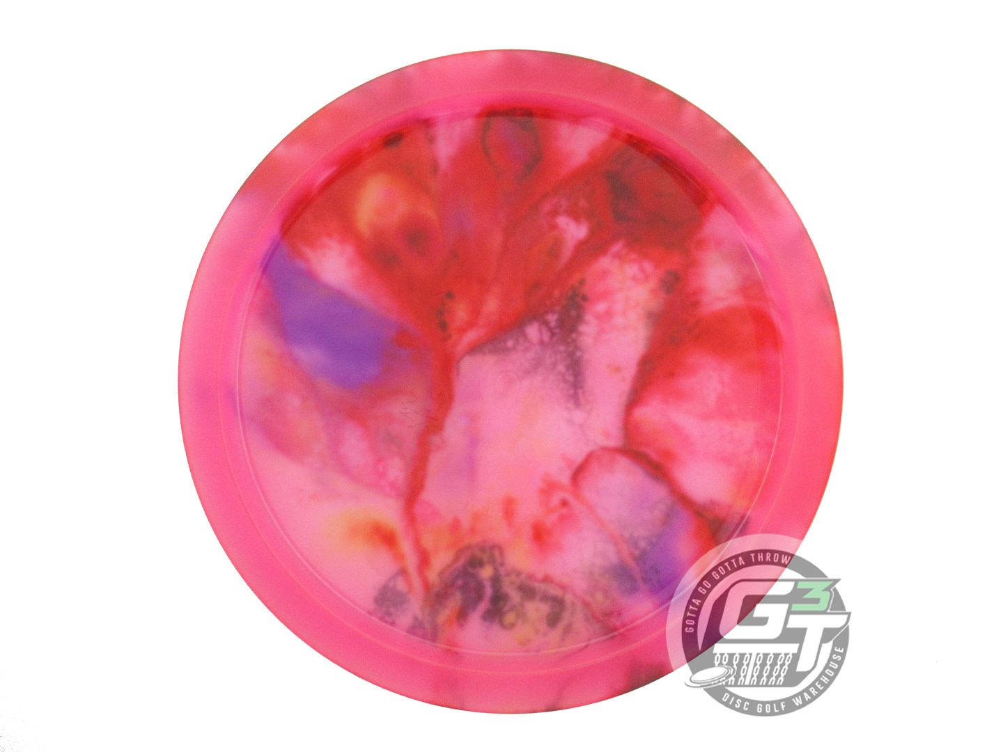 USED Dynamic Discs Lucid Maverick 171g Pink HOME DYED Distance Driver Golf Disc