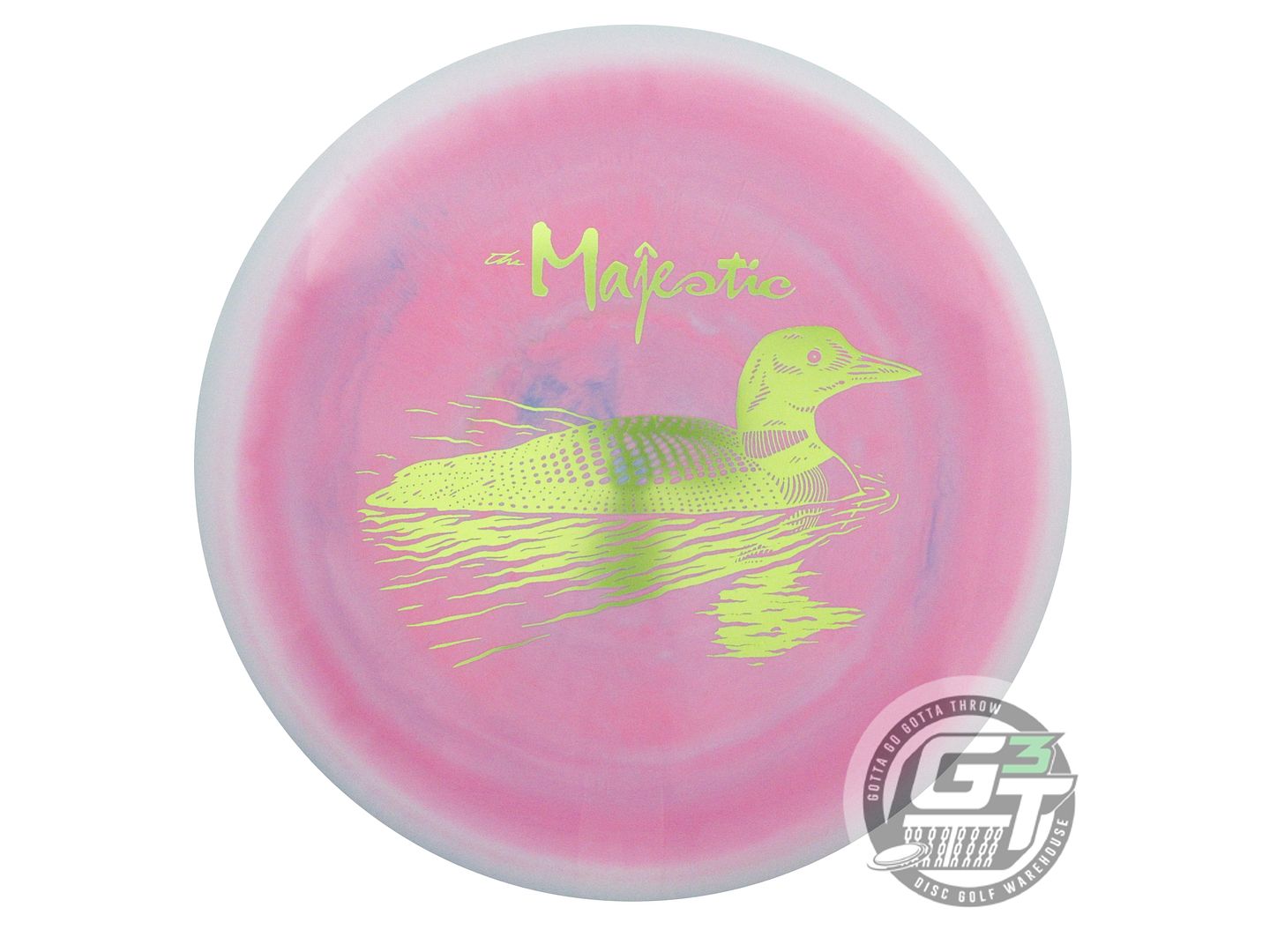 NOS Discraft [MAJESTIC] ESP Buzzz 178g Seafoam-Pink Midrange Golf Disc