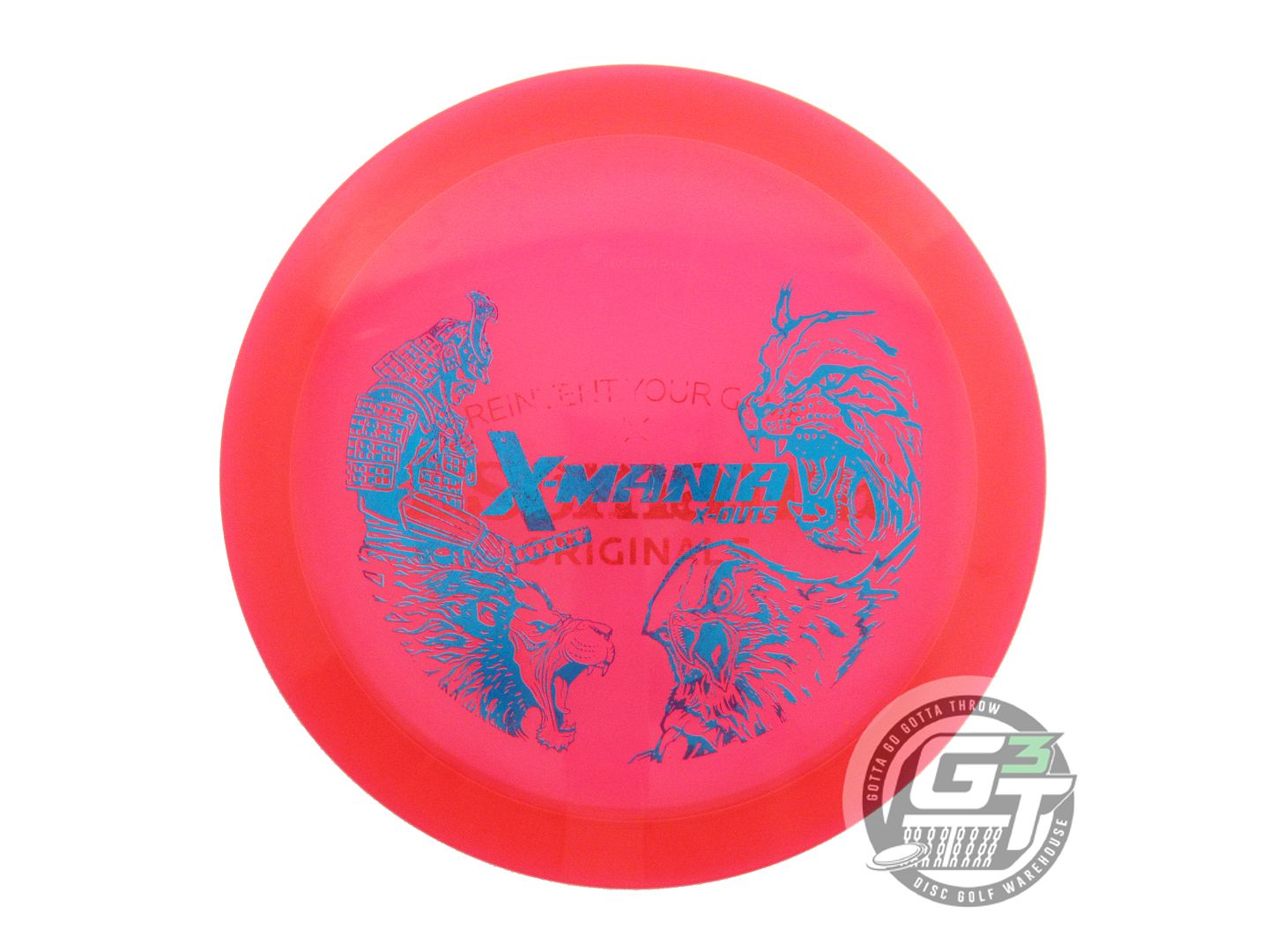 USED DiscMania X-OUT BAR STAMP C-Line FD3 172g Red Fairway Driver Golf Disc
