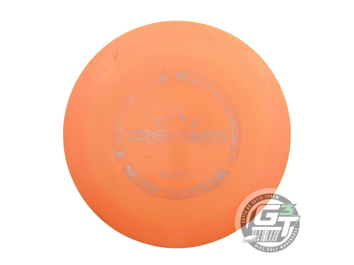 USED Dynamic Discs BioFuzion Trespass 172g Orange Silver Foil Driver Golf Disc