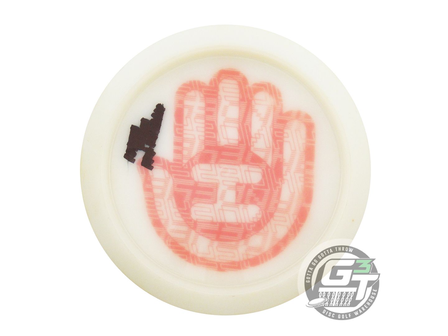 USED Dynamic Discs HANDEYE Lucid Felon 173g White Orange Stamp Driver Golf Disc