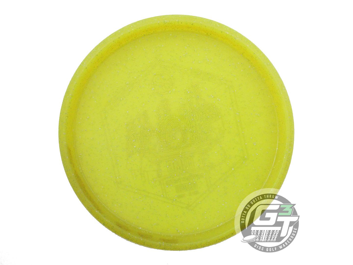 USED Infinite Metal Flake C-Blend Tomb 172g Yellow Gold Glitter Foil Putter Disc
