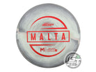 USED Discraft [McBETH] ESP Malta 173g Gray-Lime Red Shatter Midrange Golf Disc