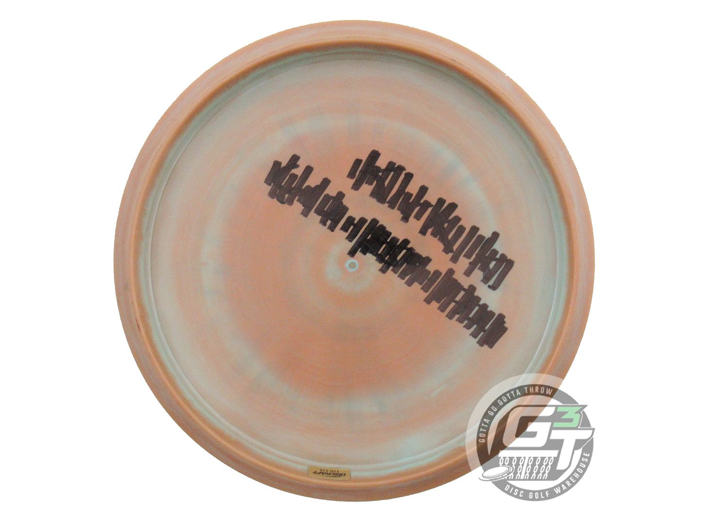 USED Discraft ESP Buzzz 174g Tan Black Stamp Midrange Golf Disc
