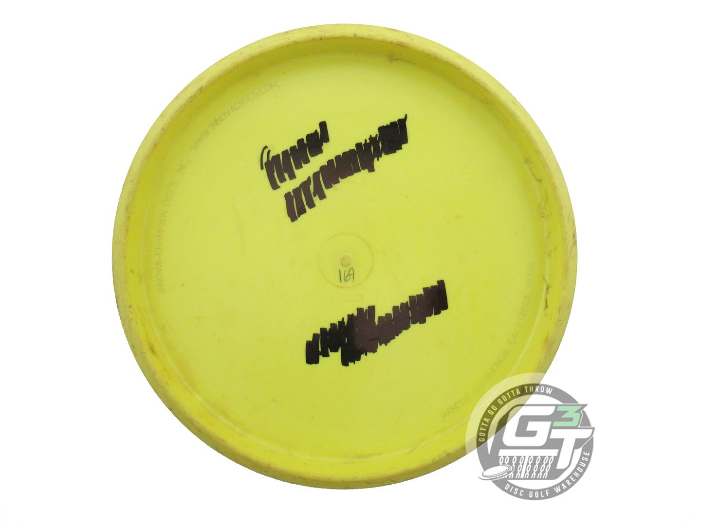 USED Innova Star AviarX3 169g Yellow Red Stamp Putter Golf Disc
