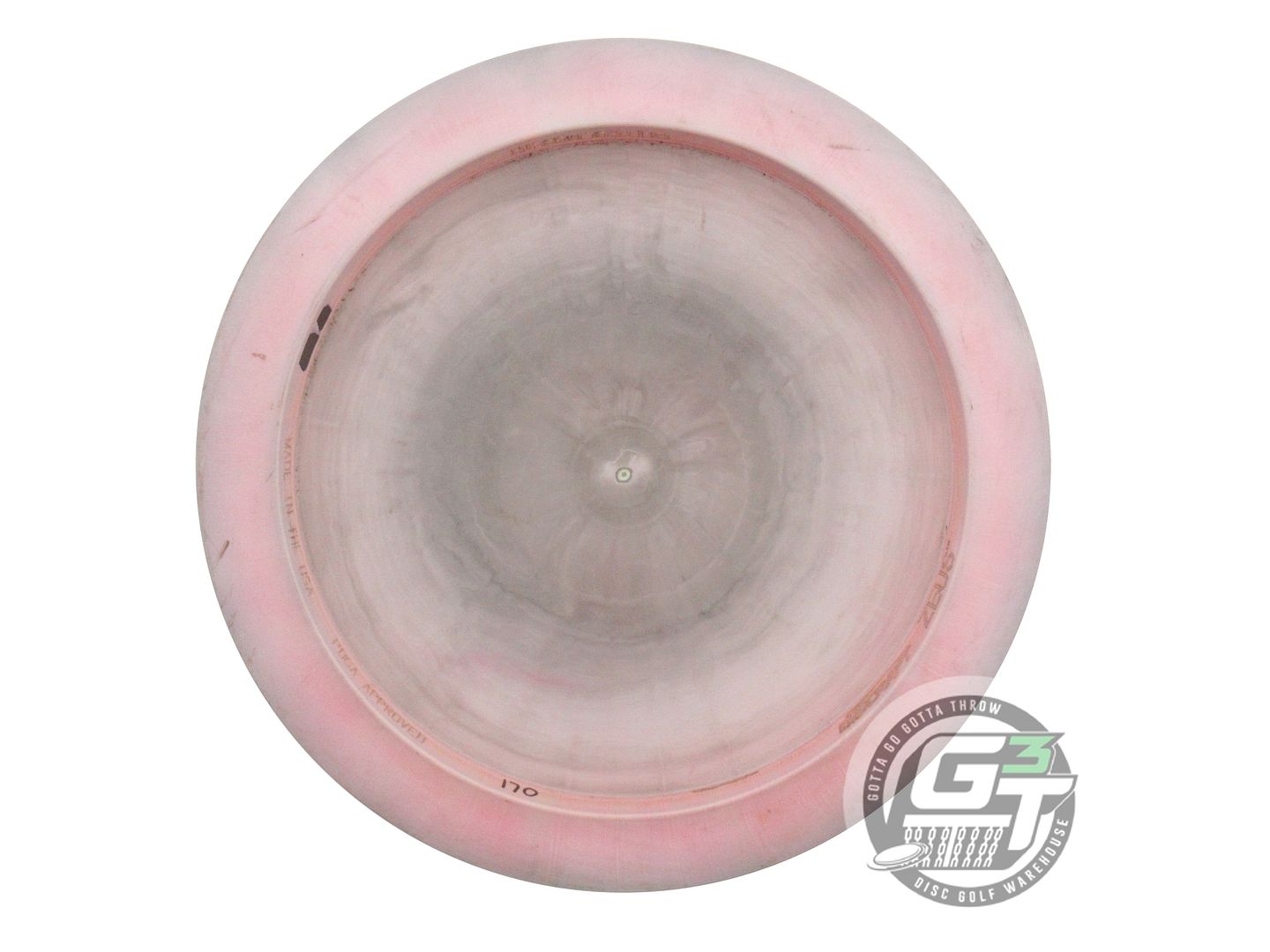 USED Discraft [McBETH] ESP Zeus 170g Pink-Gray Blue Star Foil Driver Golf Disc