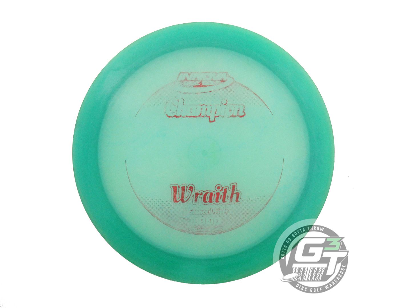 USED Innova Champion Wraith 174g Green Red Foil Distance Driver Golf Disc