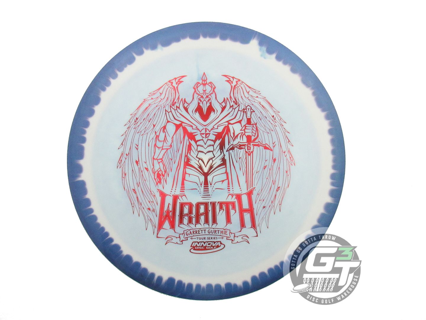 USED Innova [GURTHIE] Halo Star Wraith 174g Blue-White Distance Driver Golf Disc